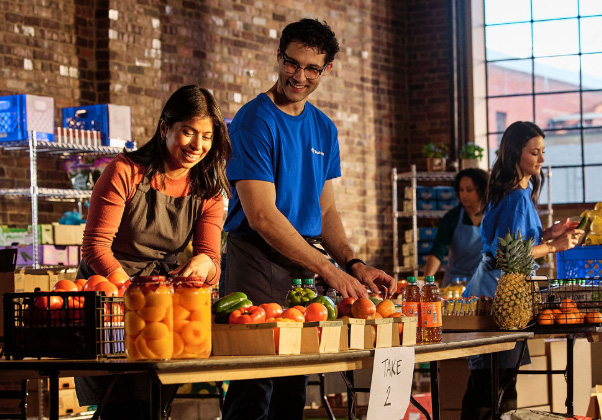 volunteering time and talent