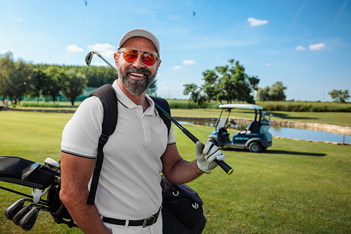 discussing figures on a tablet